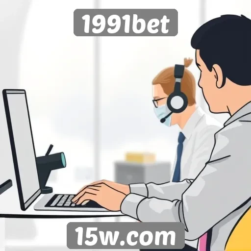 Experiência de usuários no atendimento ao cliente da 1991bet